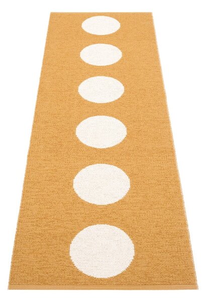 Okkersárga kültéri-beltéri futószőnyeg 70x225 cm Vera Ochre – Pappelina