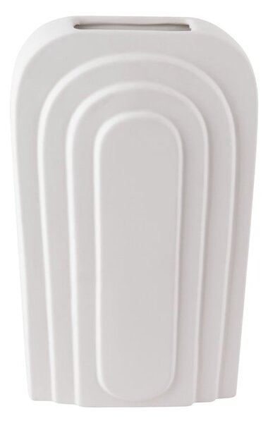 Arc fehér kerámia váza, magasság 18 cm - PT LIVING