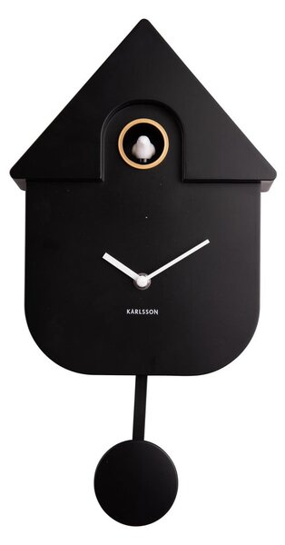 Modern Cuckoo fekete fali ingaóra , 21,5 x 41,5 cm - Karlsson
