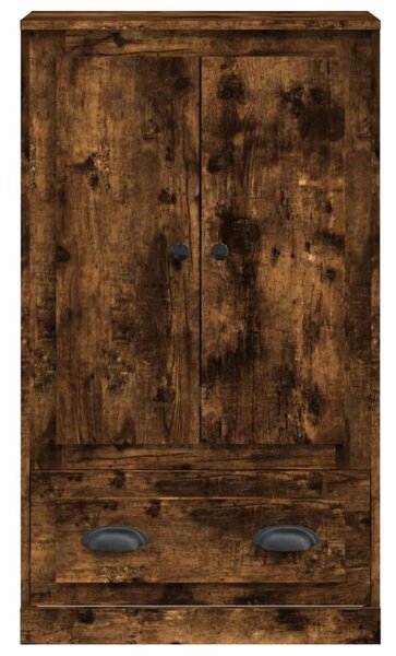 VidaXL füstös tölgy színű szerelt fa magasszekrény 60x35,5x103,5 cm