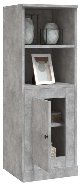 VidaXL betonszürke szerelt fa magasszekrény 36x35,5x103,5 cm