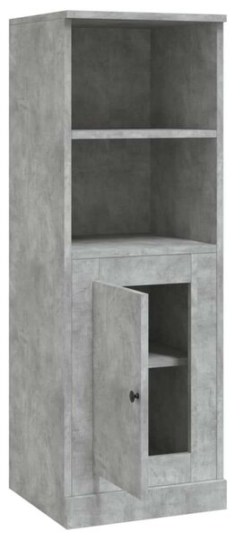 VidaXL betonszürke szerelt fa magasszekrény 36x35,5x103,5 cm