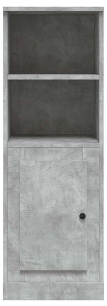 VidaXL betonszürke szerelt fa magasszekrény 36x35,5x103,5 cm
