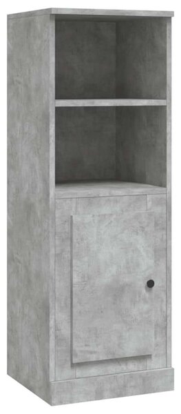 VidaXL betonszürke szerelt fa magasszekrény 36x35,5x103,5 cm
