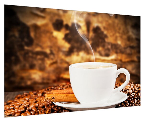Csésze kávé képe (90x60 cm)