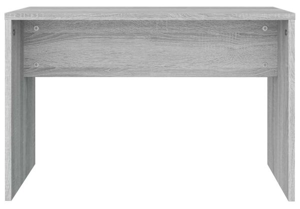 VidaXL Fésülködőasztal Szett - Sonoma Szürke - 86,5x35x136cm