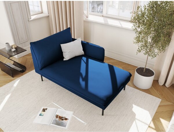 Kék bársony heverő (jobb oldali) Vienna – Cosmopolitan Design