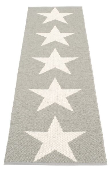 Világosszürke kültéri-beltéri futószőnyeg 70x250 cm Viggo Warm Grey – Pappelina