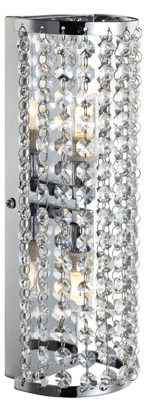 Ezüstszínű fali lámpa Lysekil – Markslöjd