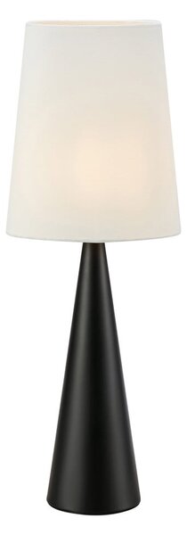 Fekete-fehér asztali lámpa (magasság 64 cm) Conus – Markslöjd