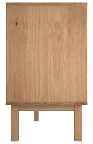 VidaXL OTTA Fenyőfa Tálalószekrény - 113x43x73 cm