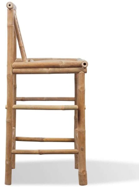 Bambusz Bárszék - 2 db - 53x45x102 cm