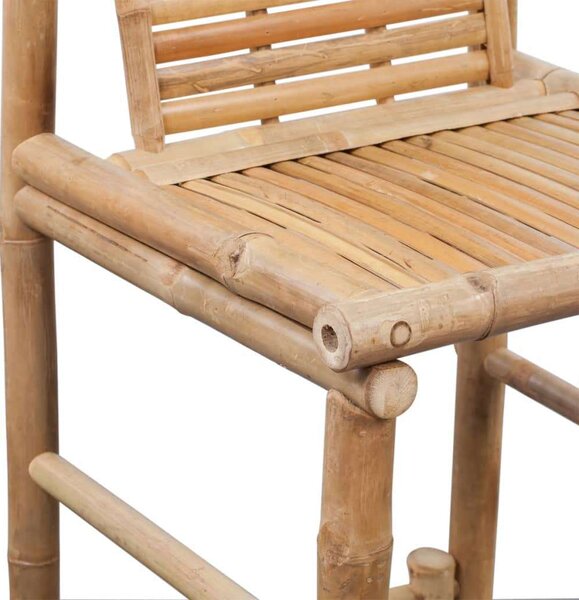 Bambusz Bárszék - 2 db - 53x45x102 cm