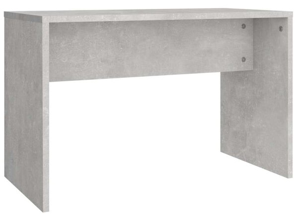 Modern Sminkasztal Szett - Betonszürke - 86,5x35x136 cm