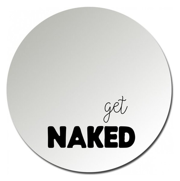 Get Naked falitükör, ø 25 cm - Little Nice Things