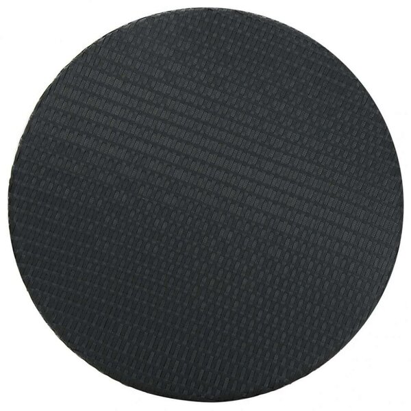 Polyrattan Kerti Bárszett - 5 részes - Fekete