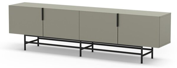 Zöldesszürke TV-állvány 200x54,5 cm Eldia – Marckeric