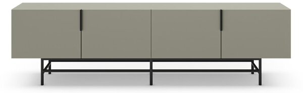 Zöldesszürke TV-állvány 200x54,5 cm Eldia – Marckeric
