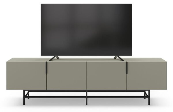 Zöldesszürke TV-állvány 200x54,5 cm Eldia – Marckeric