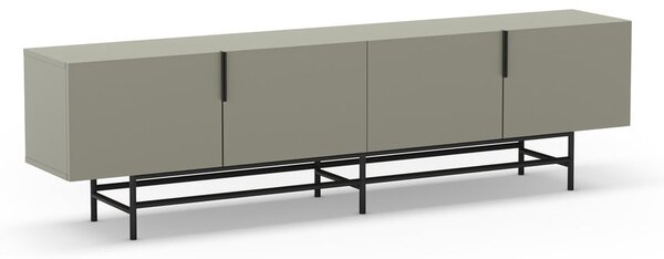 Zöldesszürke TV-állvány 200x54,5 cm Eldia – Marckeric