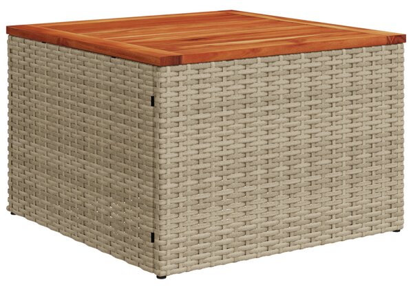 Kerti Kanapé Szett párnával 8 pcs Bézs Poli rattan