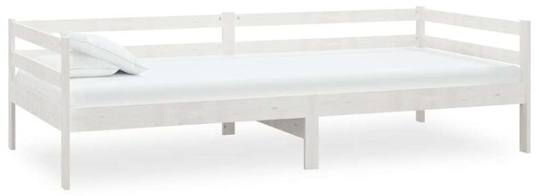 VidaXL Fehér Fenyőfa Kanapéágy - 90x200 cm