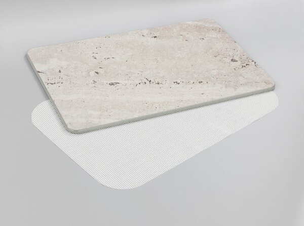 Világosbarna kovaföld fürdőszobai kilépő 39x60 cm Puna – Wenko