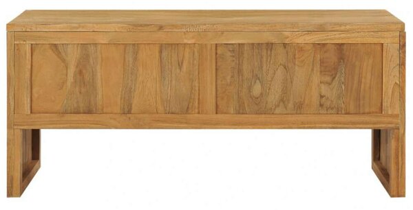 Teakfa TV-Szekrény - 2 Fiókkal - 100x35x45 cm