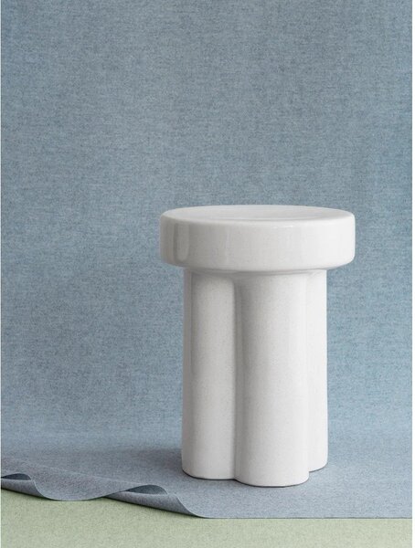 Kerámia kerek tárolóasztal ø 33 cm Toru – Blomus