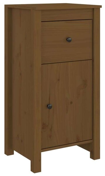 VIDAXL - Tömör Fenyőfa Tálalószekrény - 2 db - 40x35x80 cm