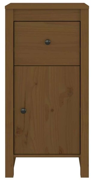 VIDAXL - Tömör Fenyőfa Tálalószekrény - 2 db - 40x35x80 cm