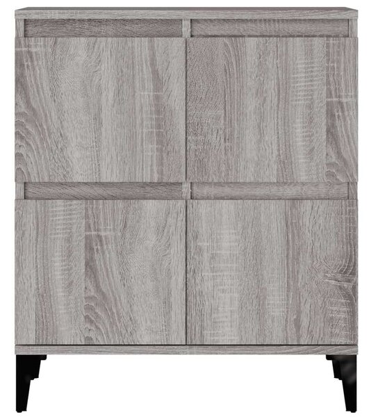 Sonoma Szürke Tálalószekrény Szett - 2 db - 60x35x70 cm