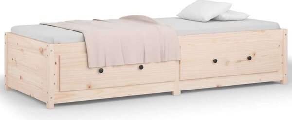 VidaXL tömör fenyőfa kanapéágy 90 x 200 cm