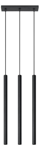 Fideus fekete függőlámpa, hosszúság 30 cm - Nice Lamps