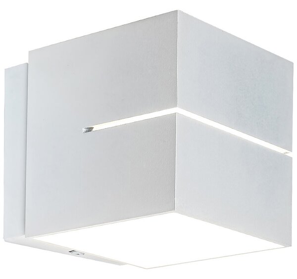 Rábalux 7018 Kaunas fali lámpa, fehér, 9,6x9,6 cm, 1xG9 foglalattal