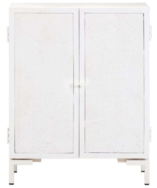 VidaXL Mangófa Tálalószekrény - 2 Ajtó - 60x30x76 cm
