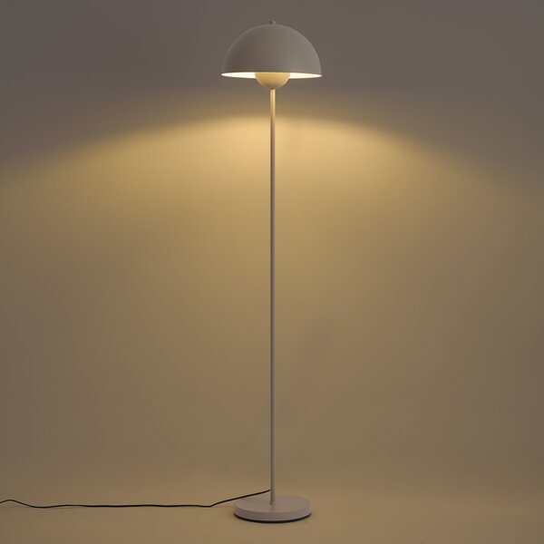 Retro állólámpa bézs 160 cm - Magnax