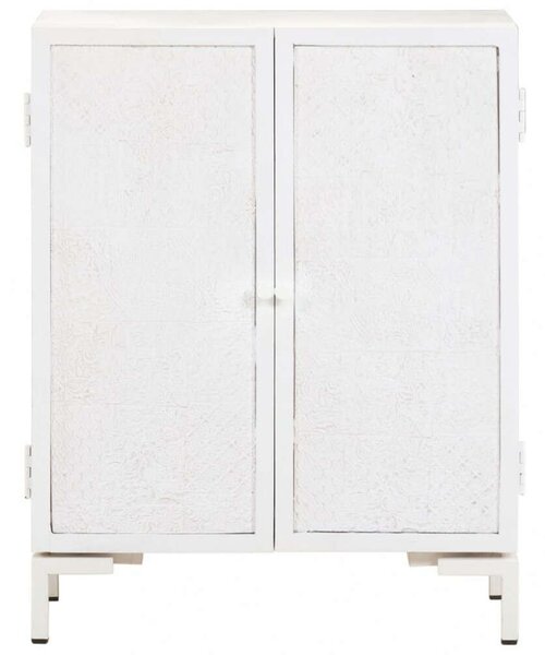 VidaXL Mangófa Tálalószekrény - 2 Ajtó - 60x30x76 cm
