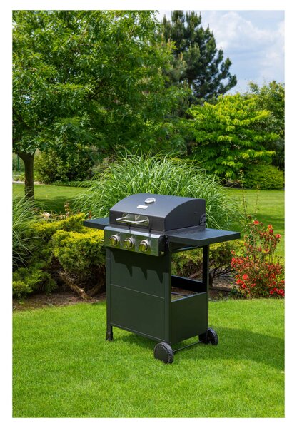 Fieldmann FZG 3003 Gázos Grillsütő, Fekete