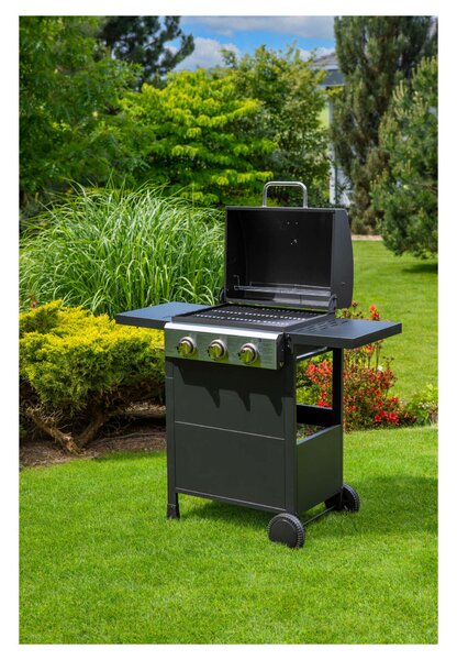 Fieldmann FZG 3003 Gázos Grillsütő, Fekete
