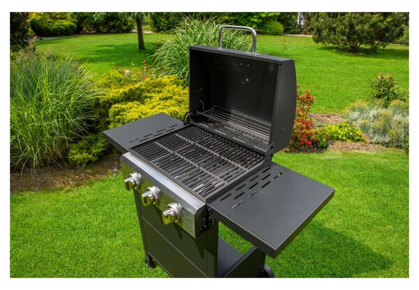 Fieldmann FZG 3003 Gázos Grillsütő, Fekete