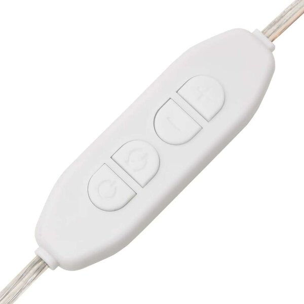 VidaXL Sminkasztal LED-del - 90x50x132,5 cm