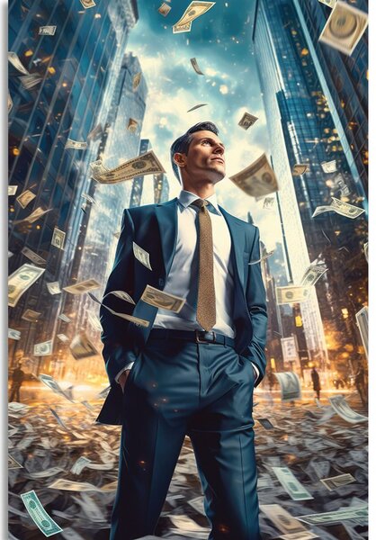 Kép üzletemberek a Wall Street-ről