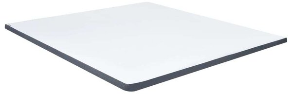 Sötétszürke rugós szövetágy 200 x 200 cm