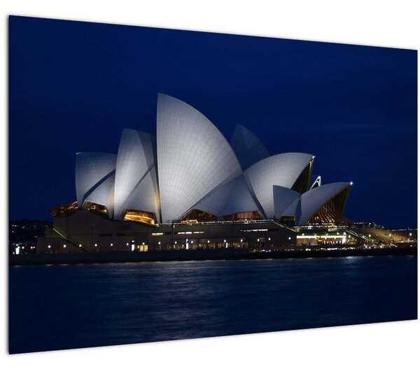 Sydney éjszakai kép (90x60 cm)