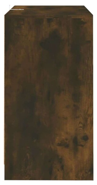 2 db Tálalószekrény - Füstös Tölgy - Forgácslap - 70x41x75 cm