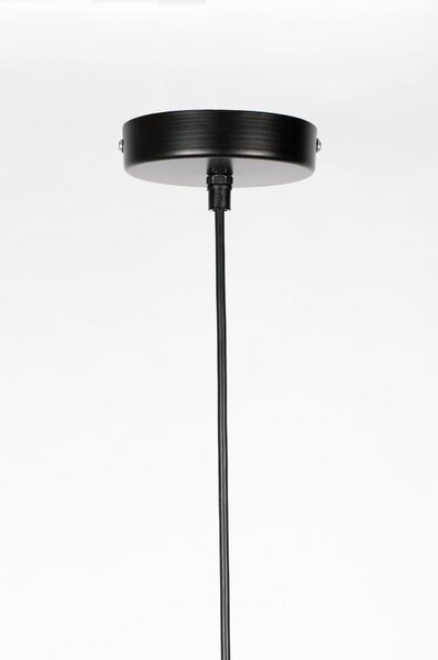 Lena fekete függőlámpa, ø 48 cm - White Label