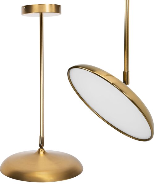 Toolight Szerszámlámpa, LED mennyezeti lámpa APP1281-CP Gold, arany fényes, OSW-05183
