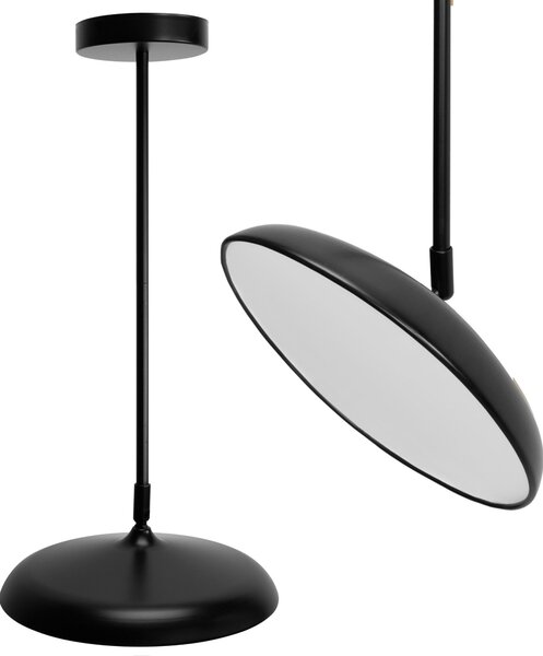 Toolight Szerszámlámpa, LED mennyezeti lámpa APP1280-CP Fekete, matt fekete, OSW-05182