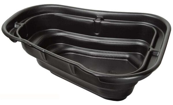 MŰANYAG TÓMEDER 250 L - 105 X 135 CM - Növénytelepítő lépcsős tavi medence - HOLLAND UBBINK 1311030 -